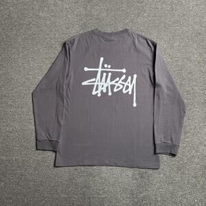 Stussy  Long Sleeve T-Shirt in gray